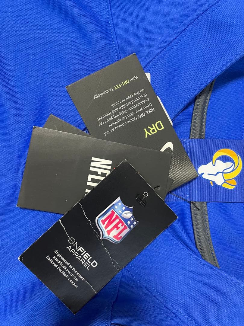 【1品限定】 ロサンゼルス・ラムズ 9ユニフォームMサイズ(日本サイズL)