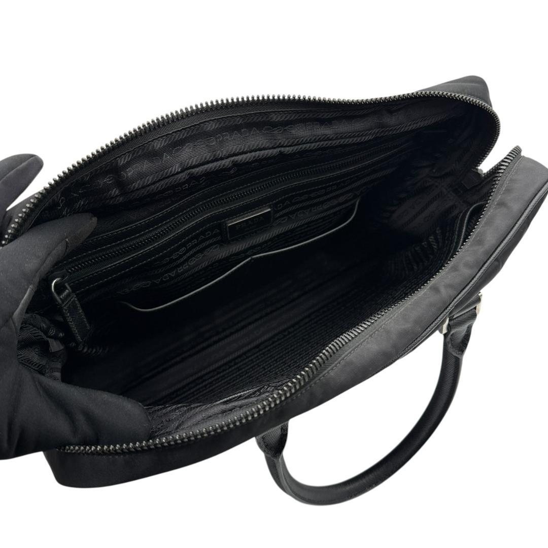 【近年モデル・極美品】プラダ 2VE871 ビジネスバッグ ブリーフケース 黒
