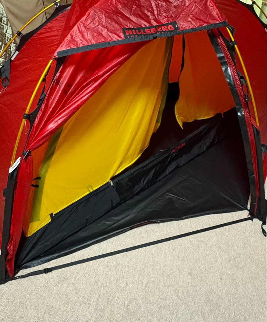 hilleberg soulo 美品 red フットP付き ヒルバーグ ソウロ