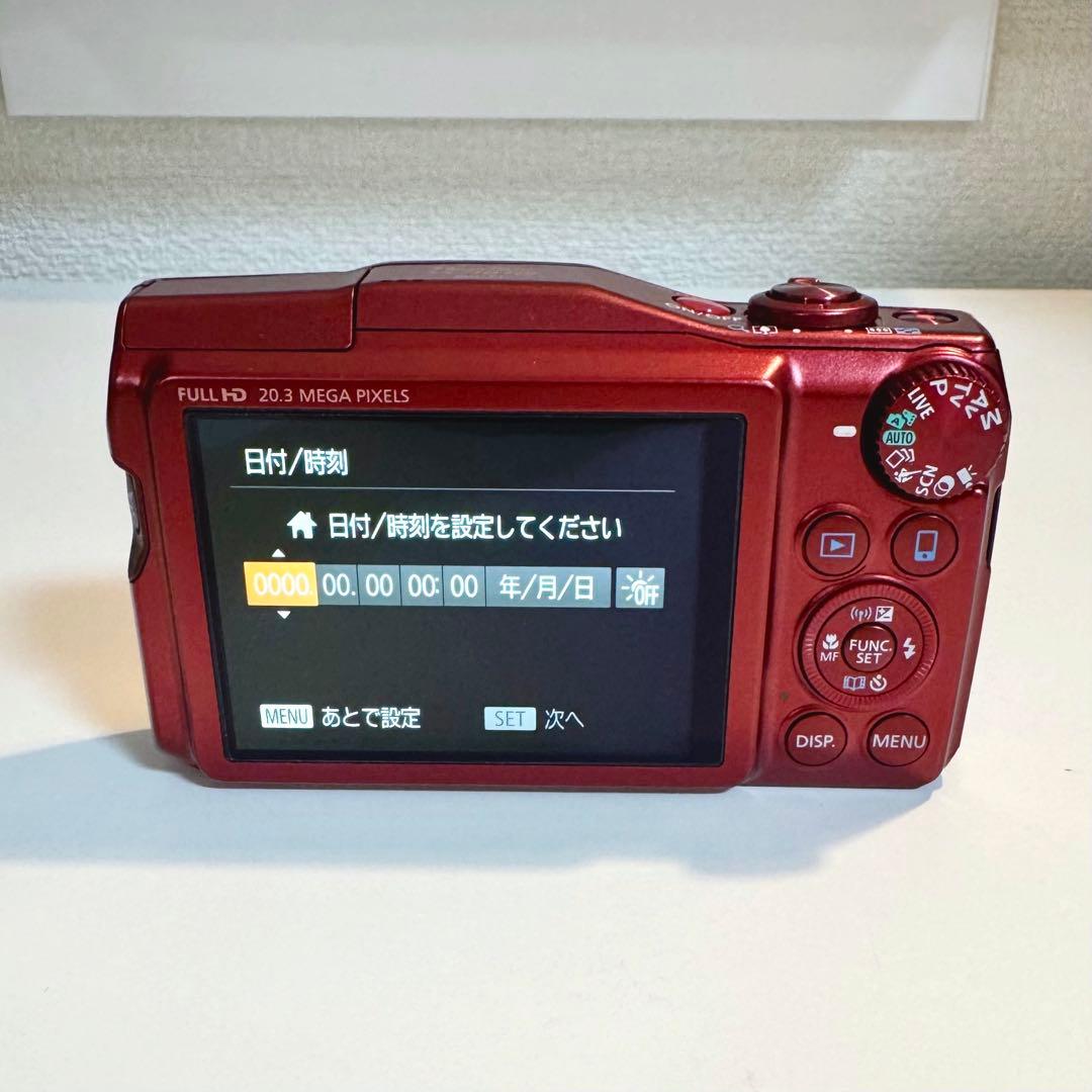 Canon SX710 HS コンパクトデジタルカメラ レッド