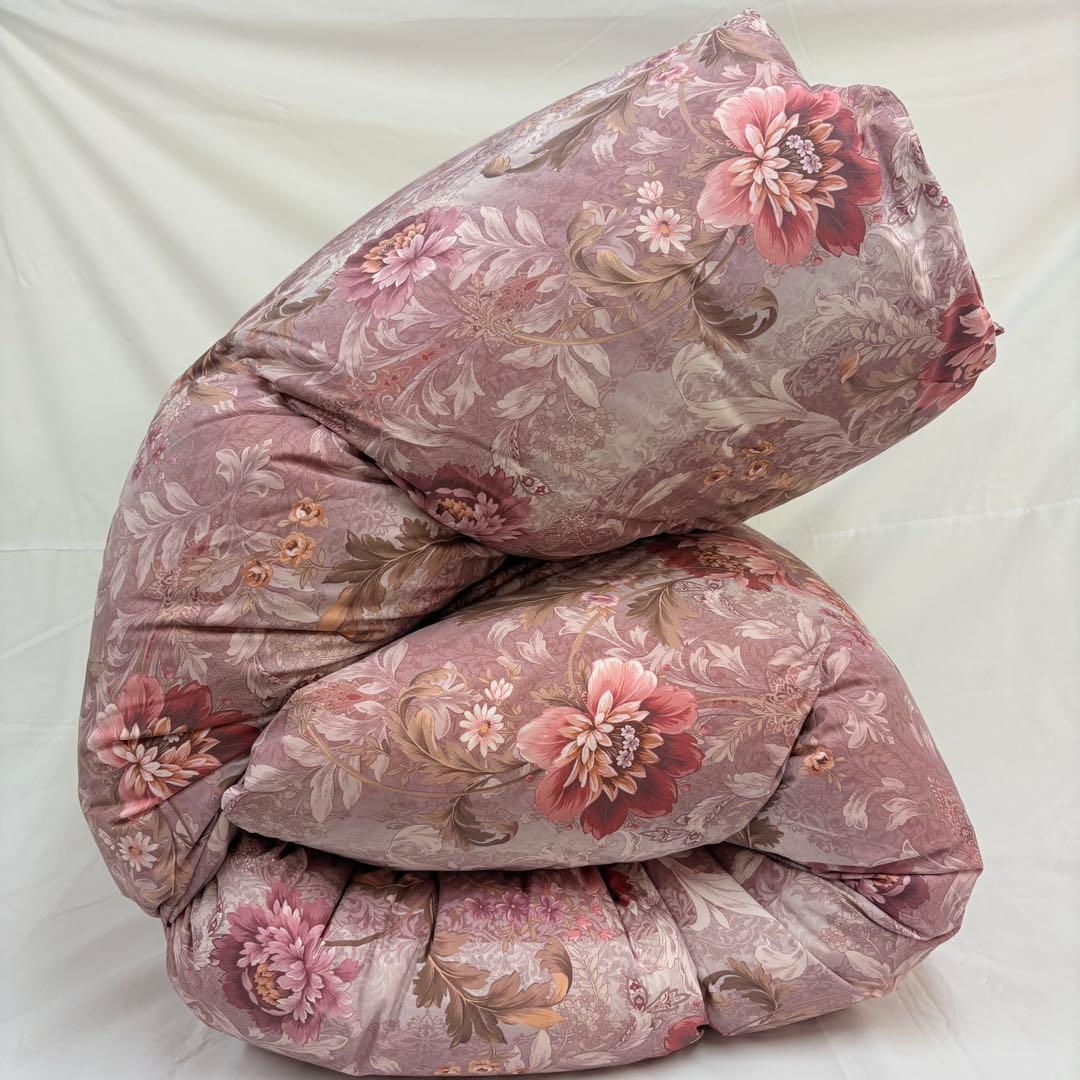 羽毛布団 シングル ポーランド ホワイトマザーグース CH92534 ピンク