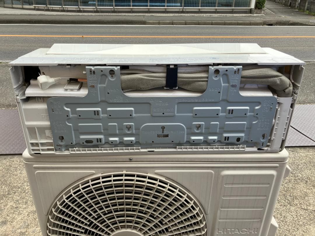 愛知岐阜/送料込★日立　5.6kWエアコン RAS-X56J2　18畳　20年製