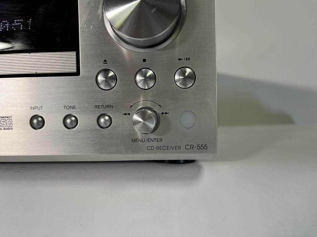 ONKYO オンキョー CR-555 CDレシバーアンプ/本体のみ中古品④
