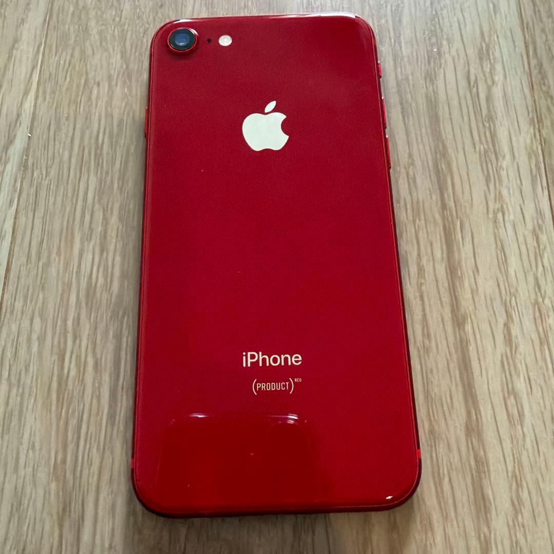 美品 iPhone 8 (PRODUCT RED) 64GB SIMフリー