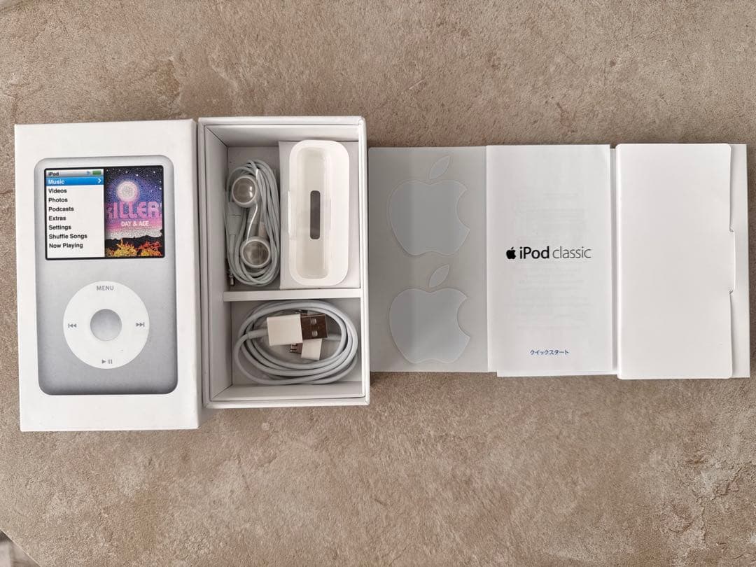 【極美品】iPod classic 第7世代 160GB 新品バッテリー