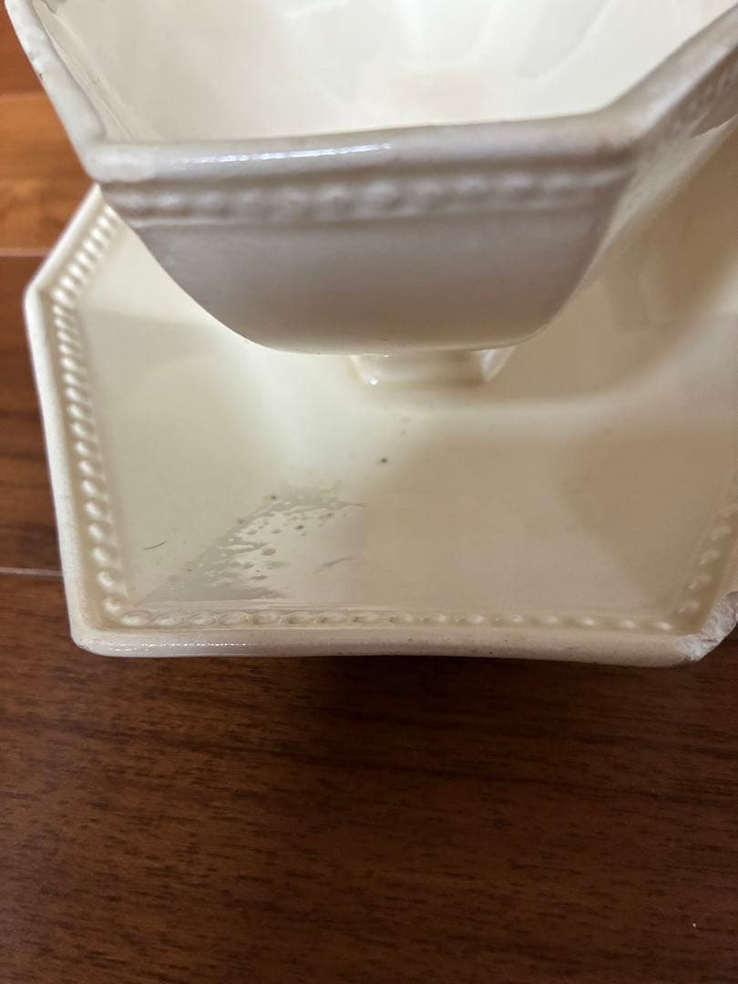 希少　廃盤　フランスアンティーク　クレイユモントローオクトゴナル　ソーシエール