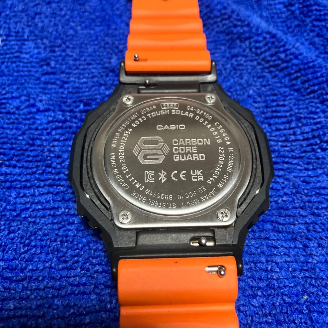 T*o様 カシオG-SHOCK GA-B2100-1AJF 社外ベルト