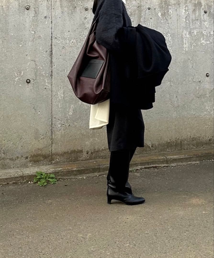 JIL SANDER ジルサンダー レザーバッグ ボルドー 正規品