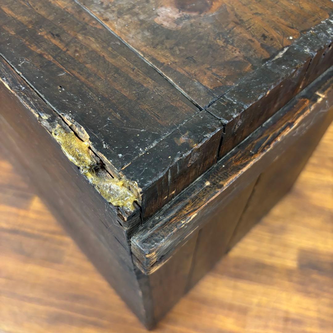 大正昭和レトロ 木製小引き出し 6杯 ヴィンテージインテリア 収納チェスト