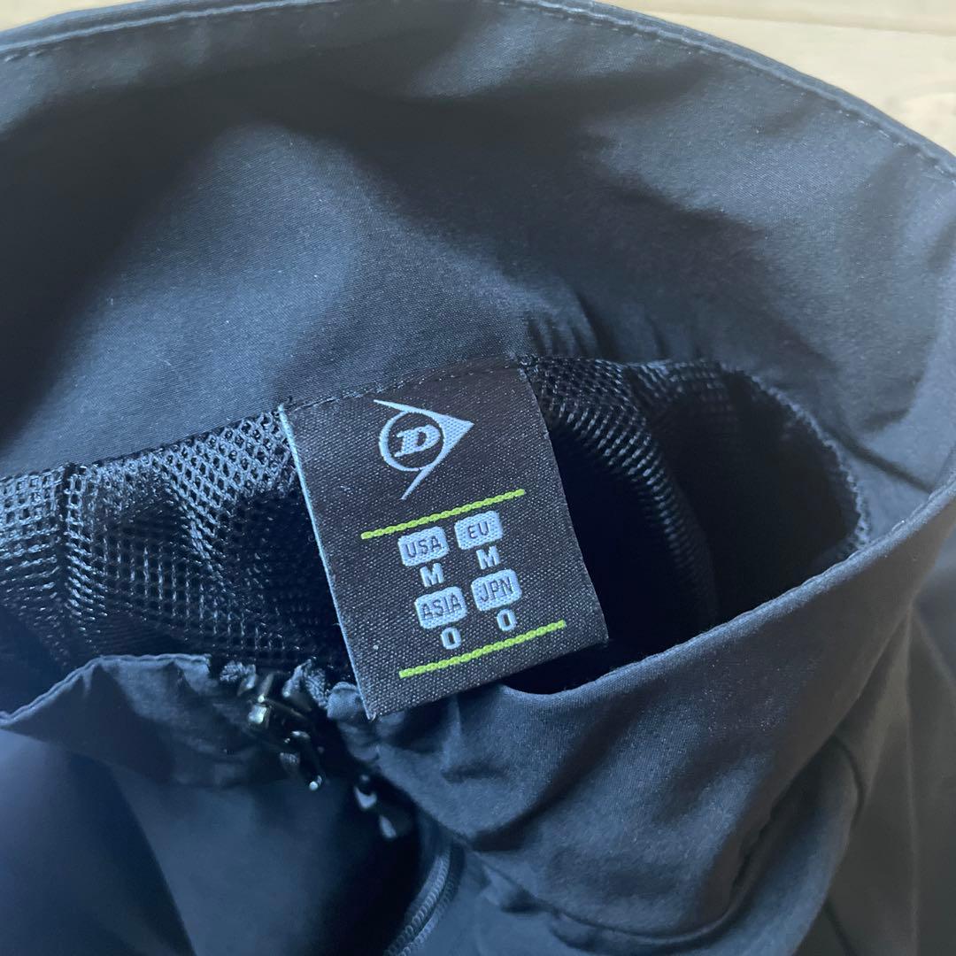 DUNLOP黒 ジャージ 上下セット テニスウェア