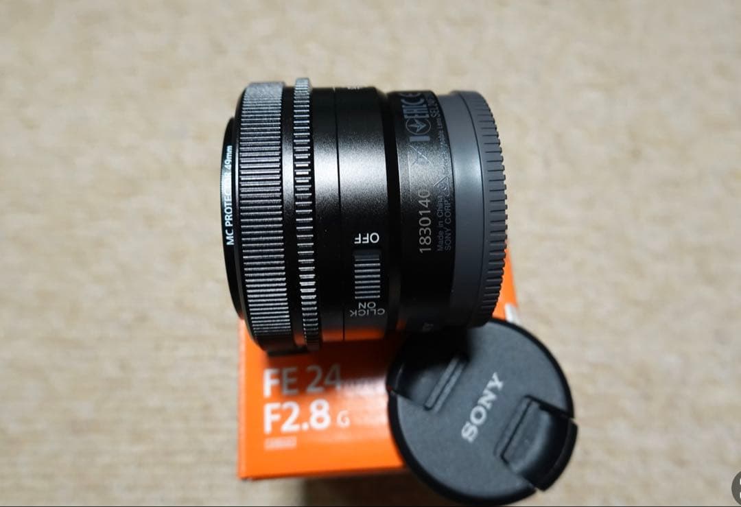 ソニーストア　SEL24F28G FE24mm F2.8G SONY G レンズ