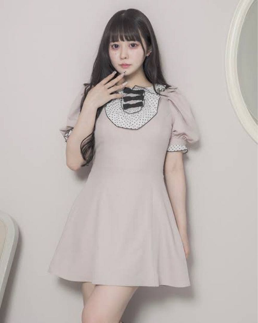 pium ワンピース リボン