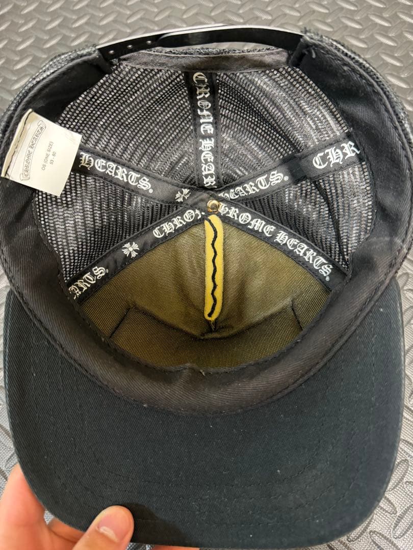 CHROME HEARTS ブラックキャップ OSサイズ