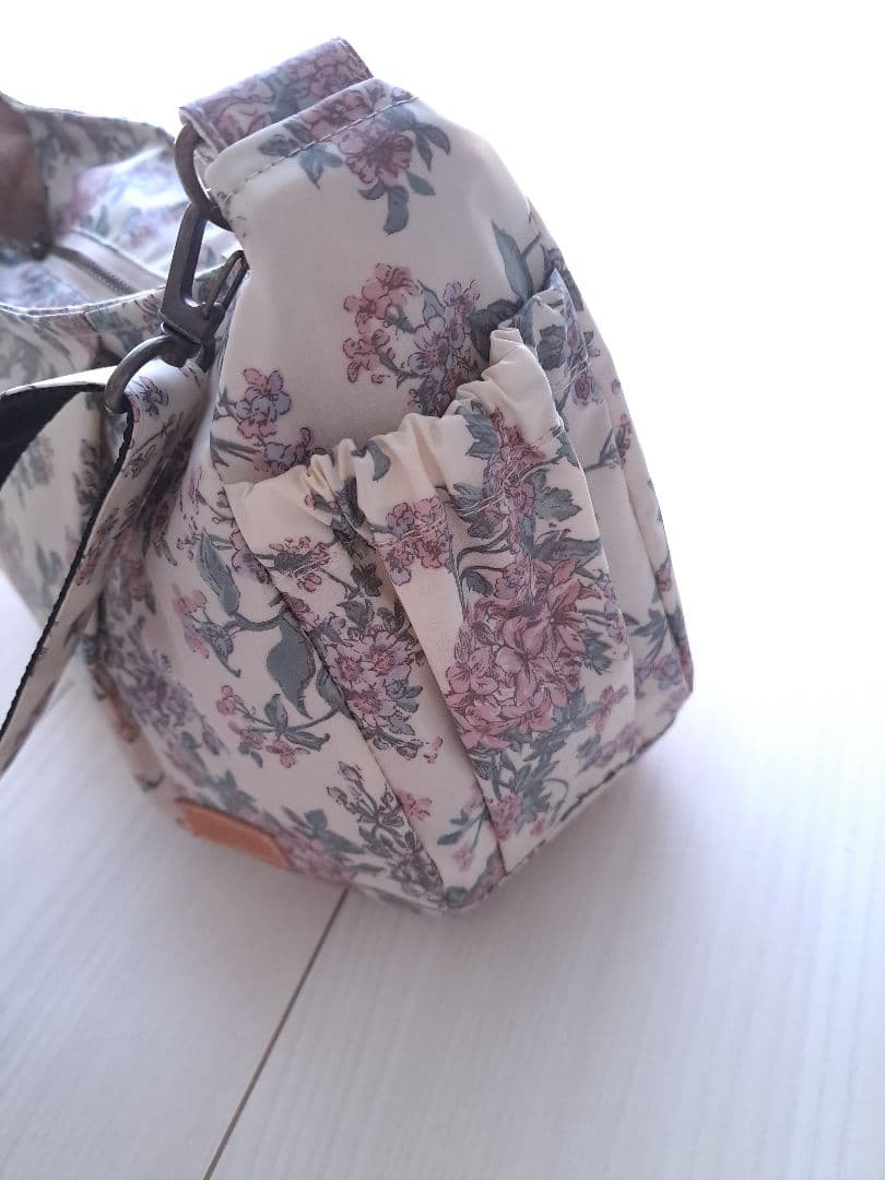 あ～きゃん様　リバティ　セリーヌ　ライラックピンク　横長ショルダーバッグ