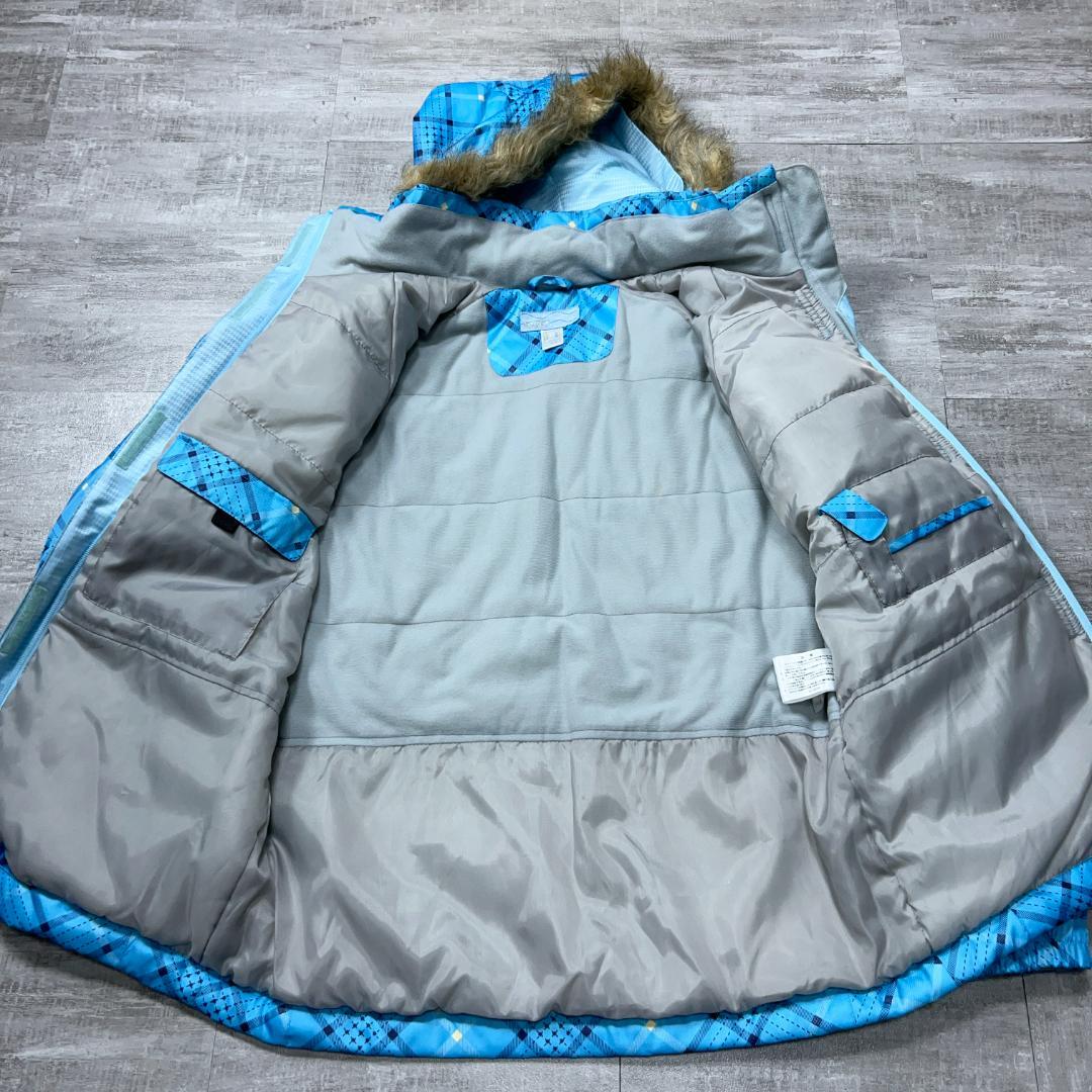 美品 ONYONE オンヨネ スキーウェア レディースL ファー 授業や旅行★