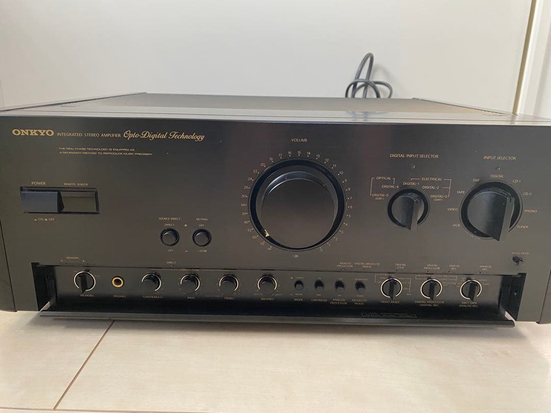 【美品、取説付】オンキョー ONKYO Integra A-2001