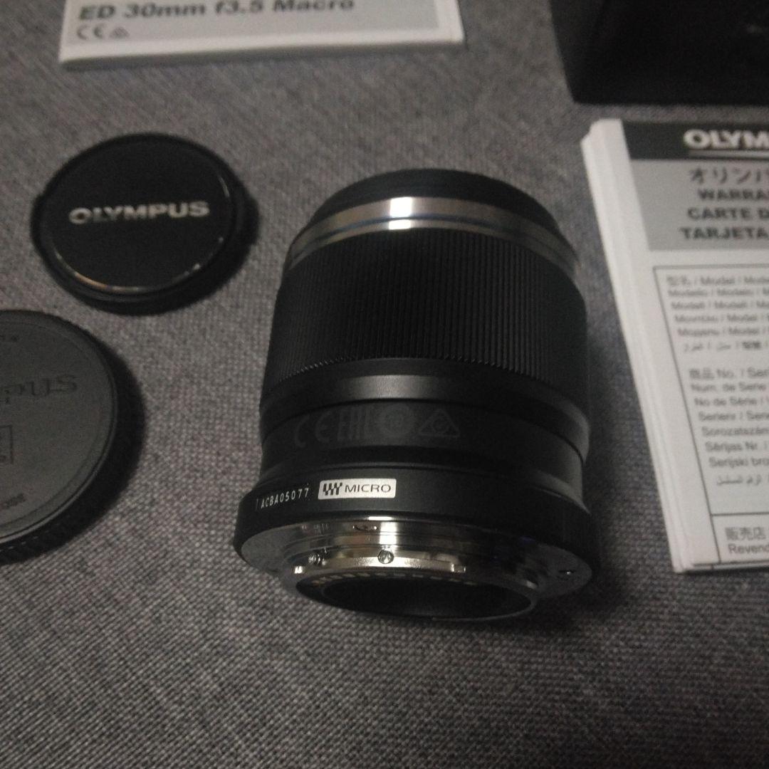 OLYMPUS M.Zuiko ED 30mm f3.5 Macro レンズ