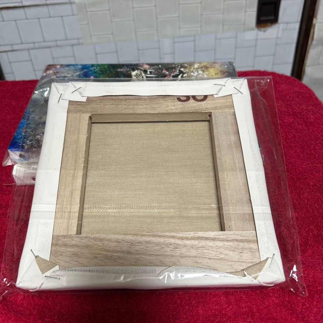 スプレーアートエデン ロゴ SMキャンパス複製画直筆サイン入り