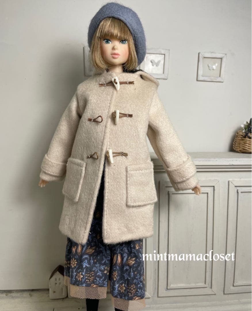 カシミヤ ダッフルコートセット