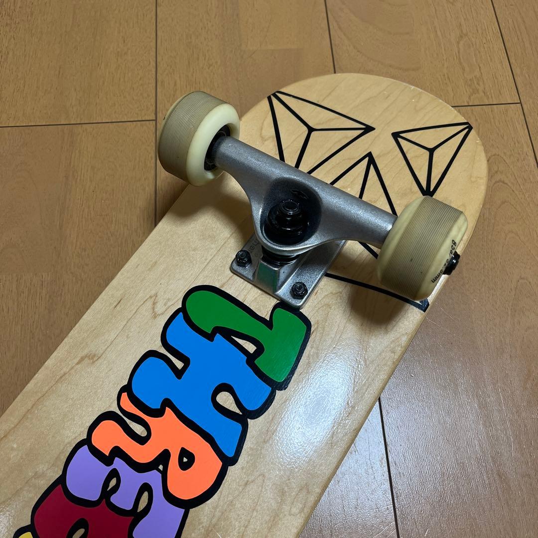 木製スケートボード グリップテープ付き