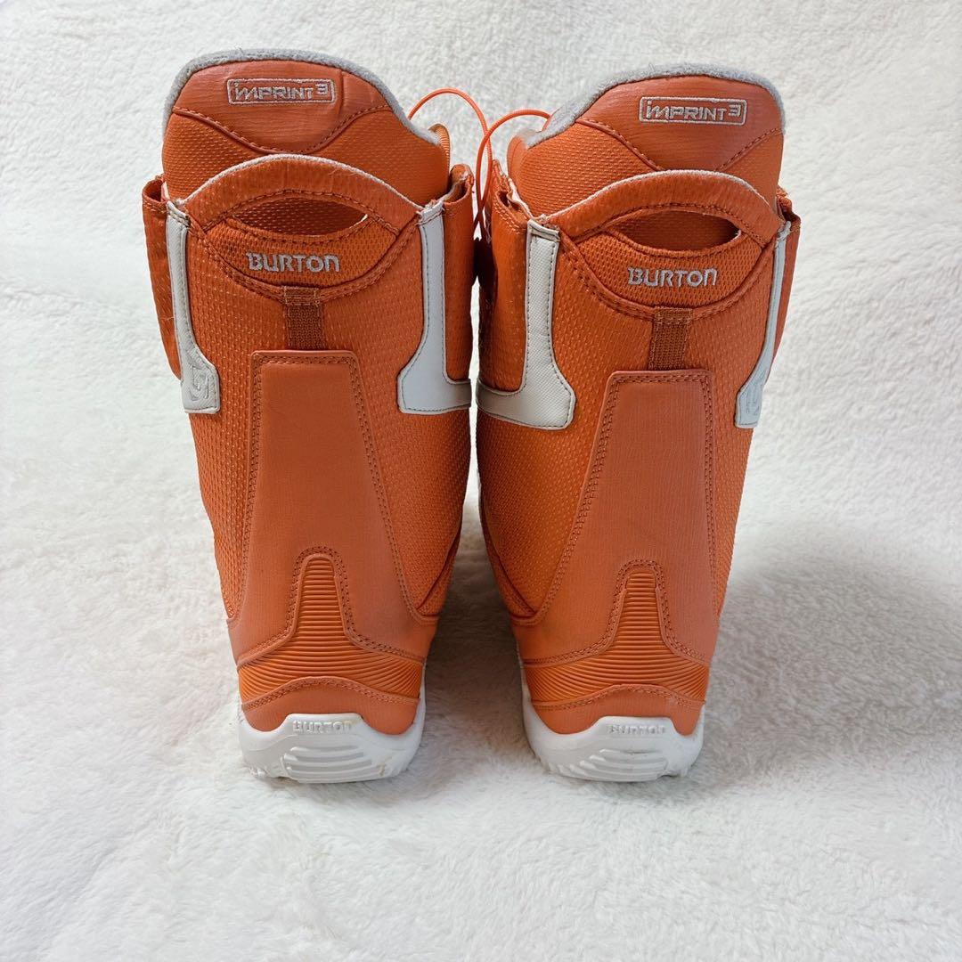 BURTON AMBUSH スノーボードブーツ メンズ 25cm オレンジ
