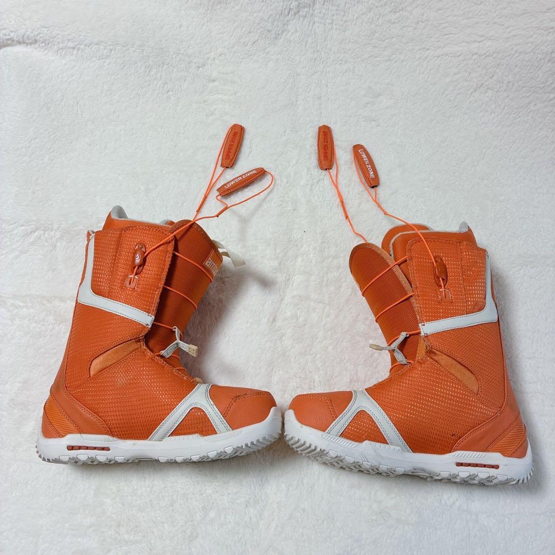 BURTON AMBUSH スノーボードブーツ メンズ 25cm オレンジ