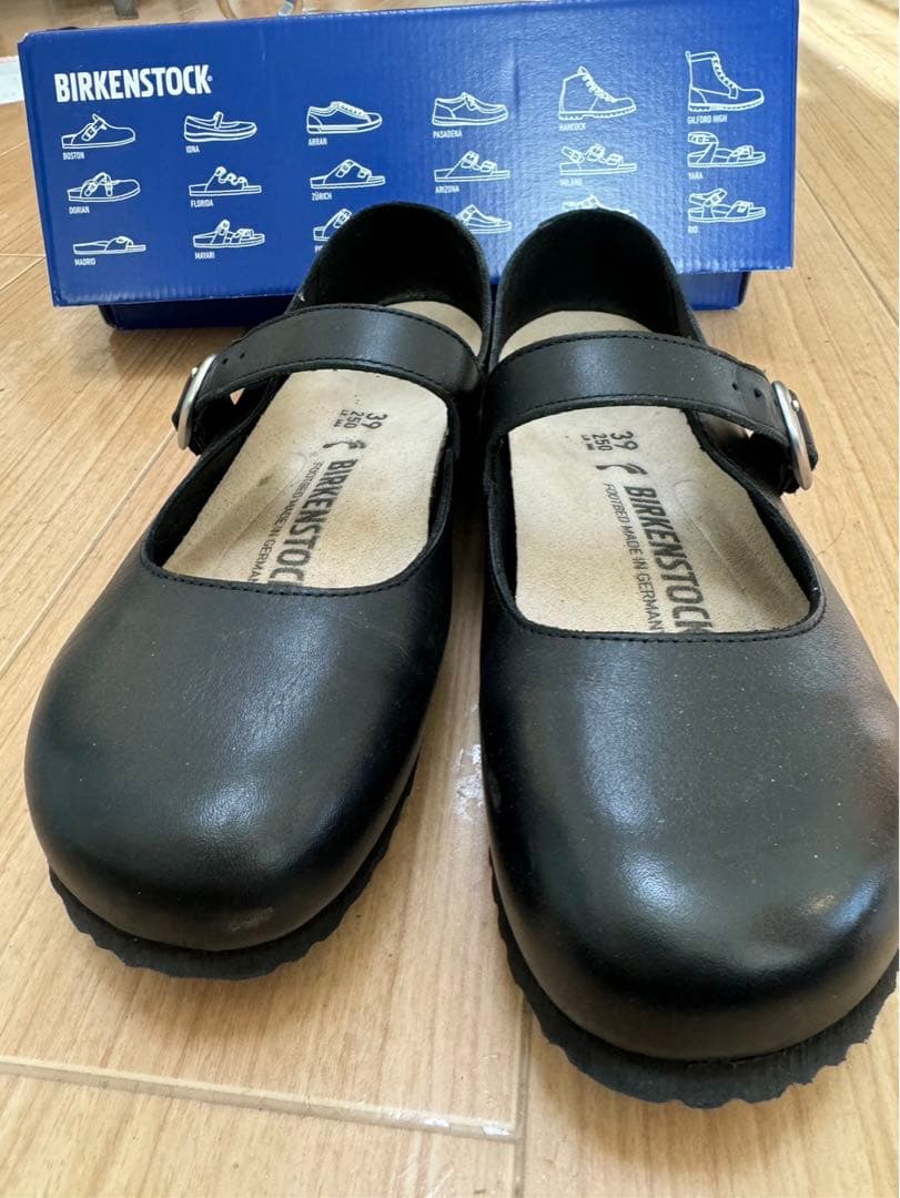 BIRKENSTOCK ブラックローファー 39