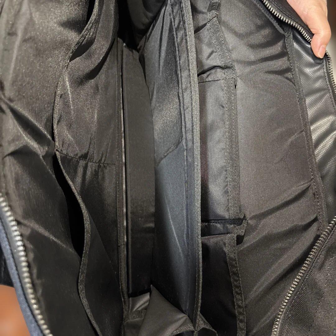 【美品】BRIEFING FUSION A4 LINER HDネイビー日本製