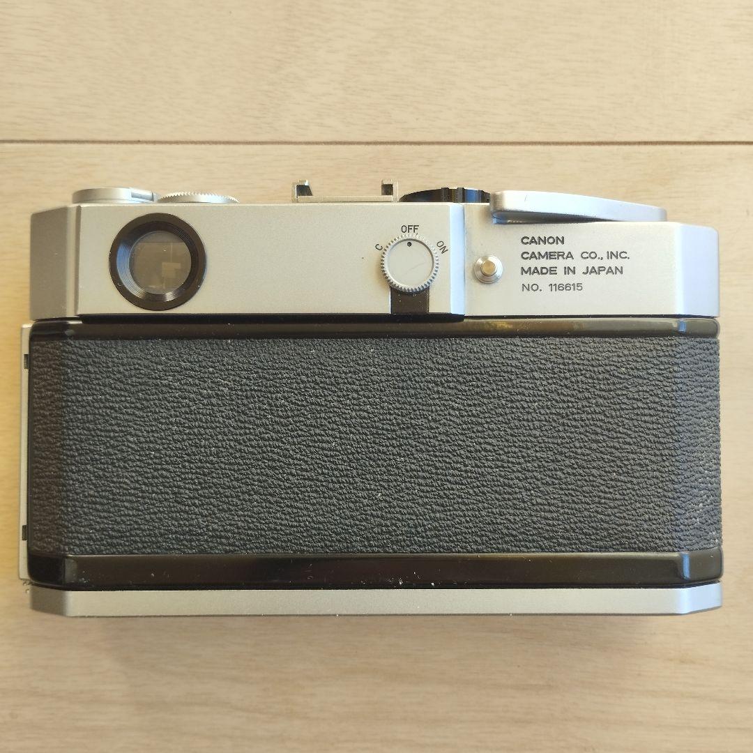 【美品】キヤノン　7S　CANON 7S　純正本革速写ケース付き