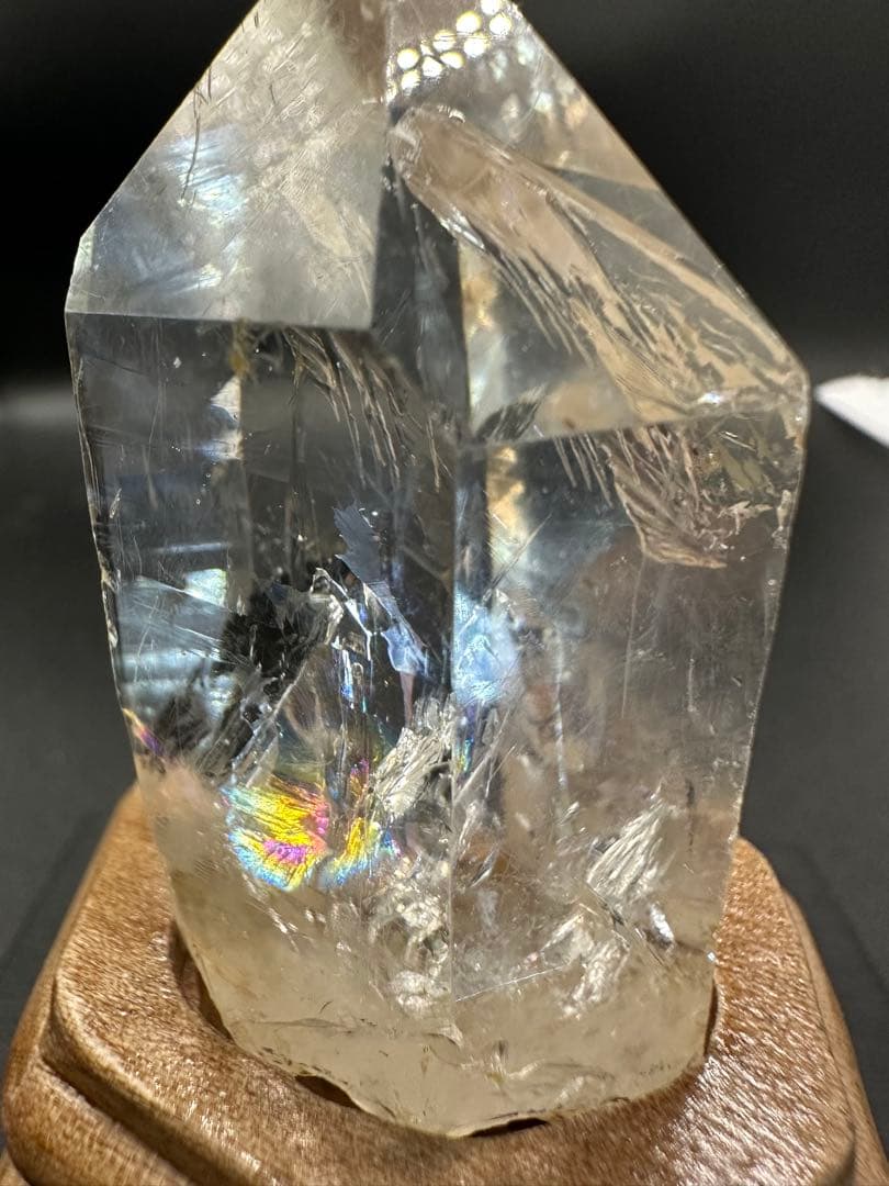 エレスチャルクォーツ（水入虹り）