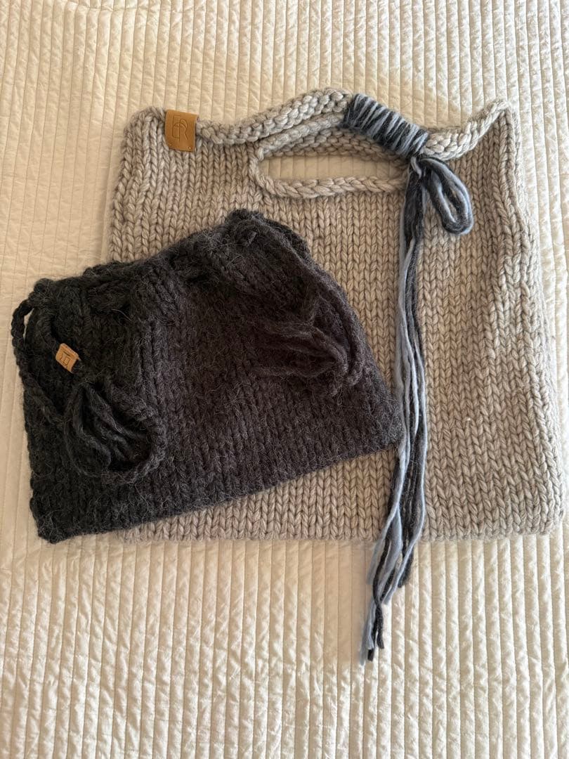 ETRE TOKYO HAND KNIT BAG & POUCH ノベルティ