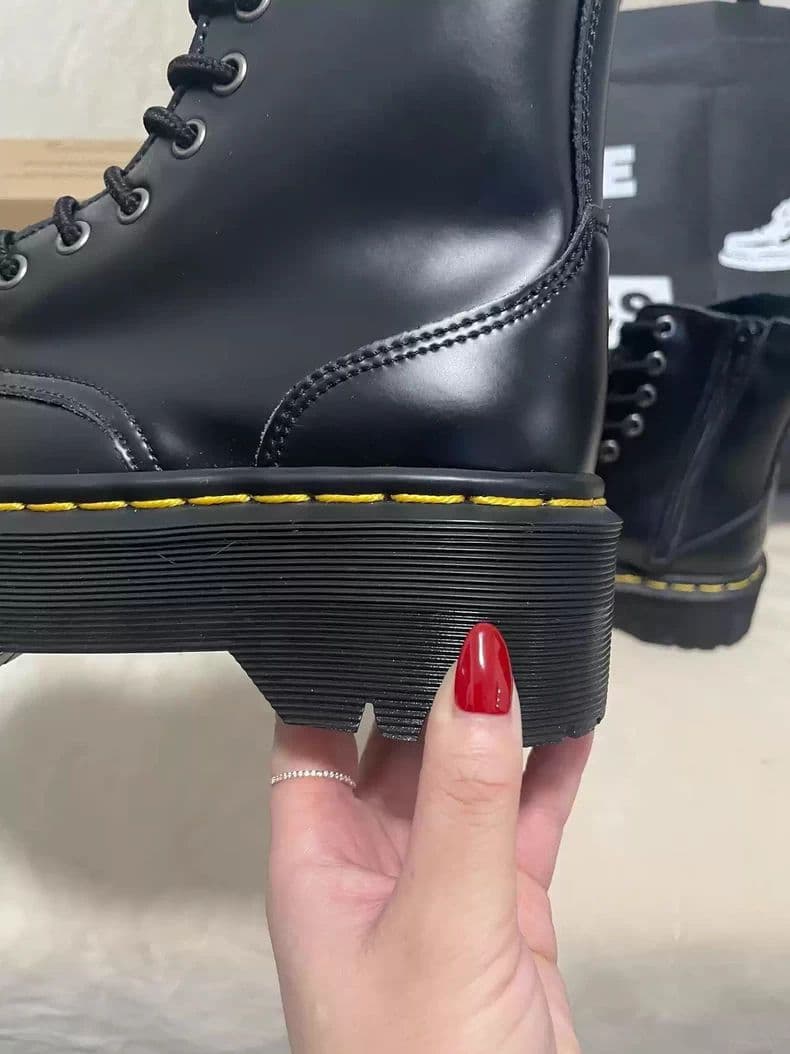 Dr.Martens 厚底 8穴 ハイカット マーチンブーツ レディース24cm