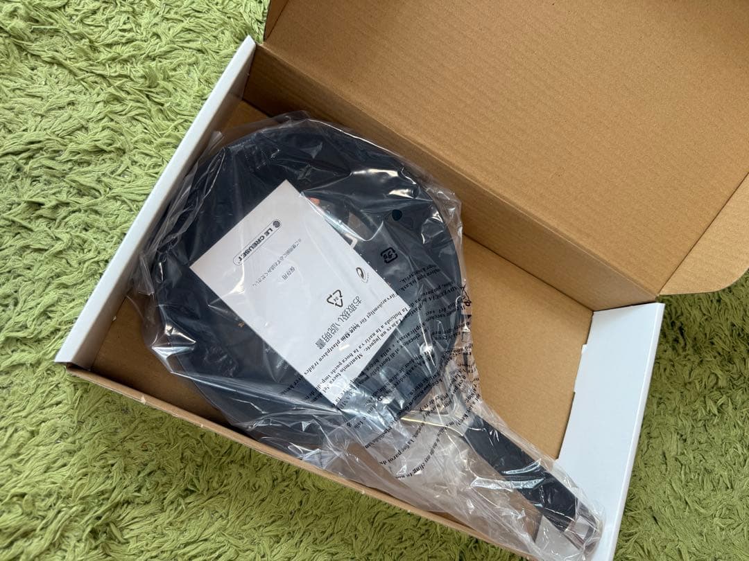 〔新品未使用〕LE CREUSET TNS 22 cm シャローフライパン ーゼ