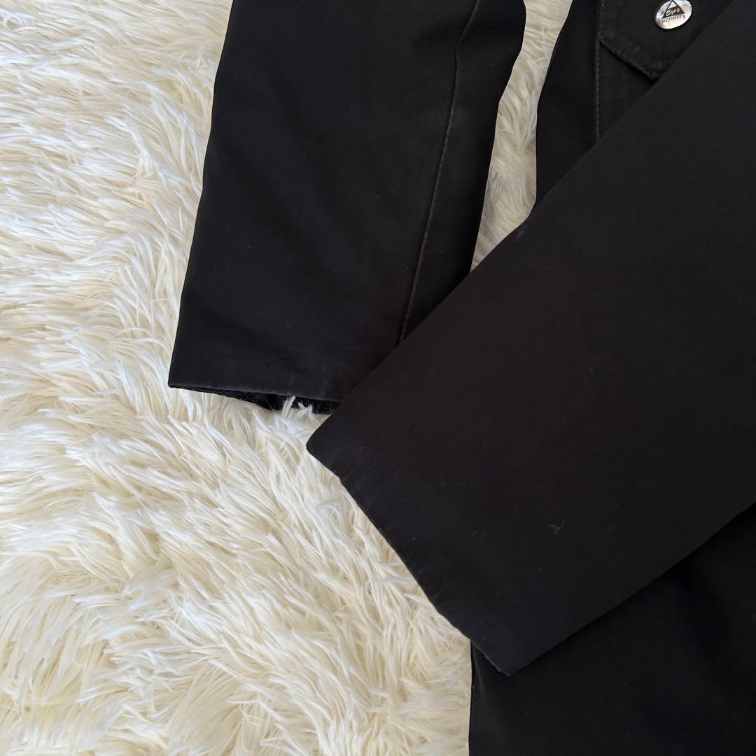 ケープハイツ　ブライトウッド　ファー　ダウンジャケット　コート　混紡生地