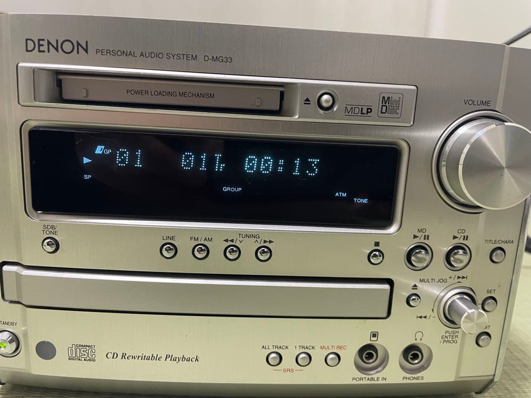 DENON D-M33 ミニコンポ CD再生 MP3対応　即日発送！