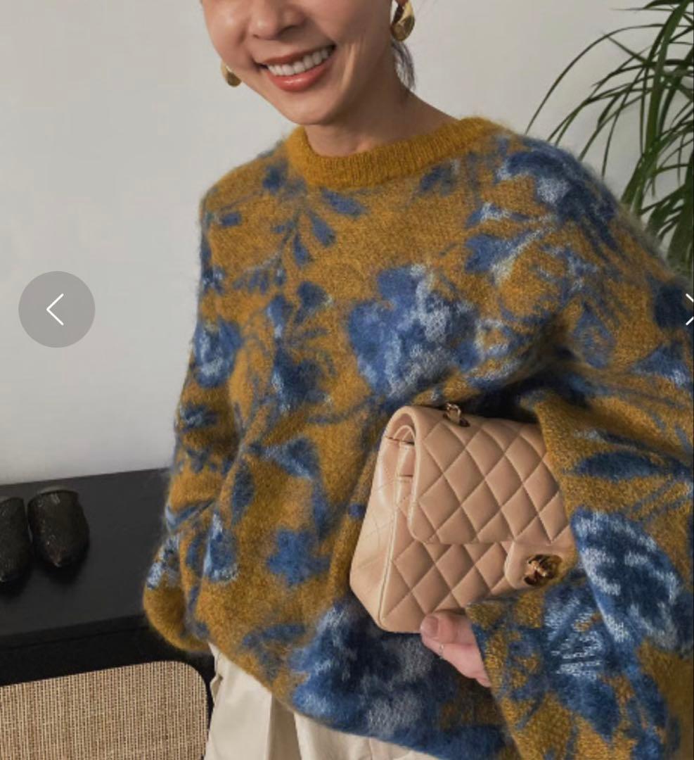 【専用　美品】Ameri VINTAGE NOSTALGIC RUG KNIT