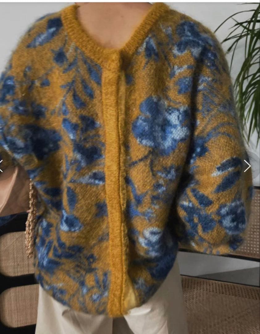 【専用　美品】Ameri VINTAGE NOSTALGIC RUG KNIT