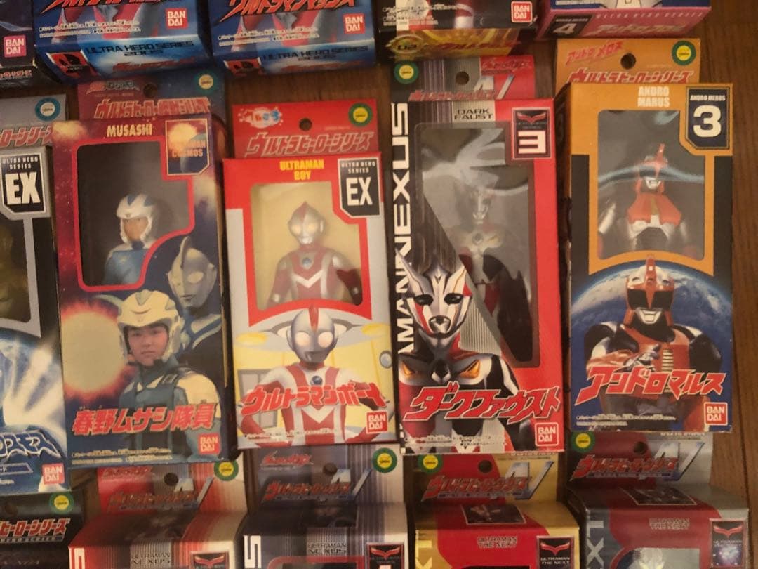 ト*ン様 ウルトラマン ソフビ ウルトラヒーローシリーズ バンダイ 怪獣 レトロ