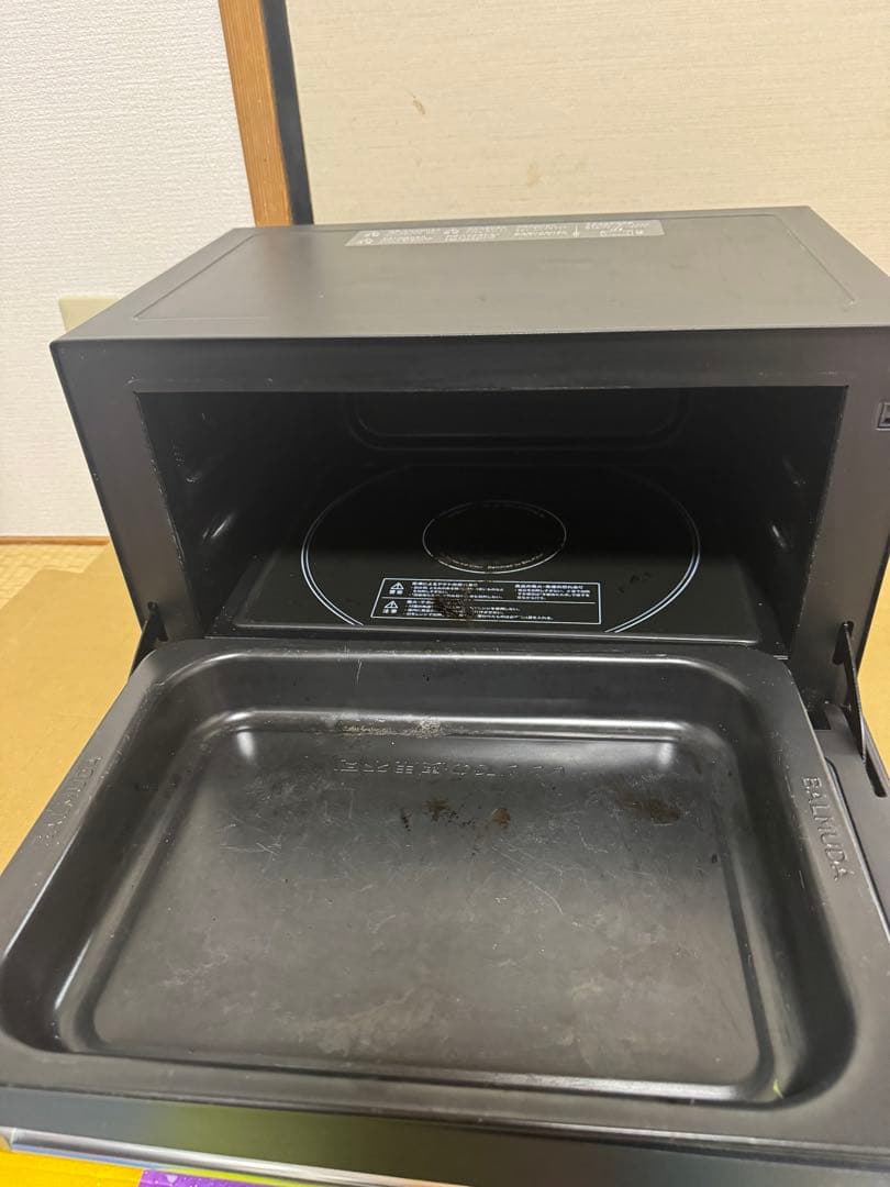 『最後の値段』BALMUDA K04A-BK オーブンレンジ　2021年製