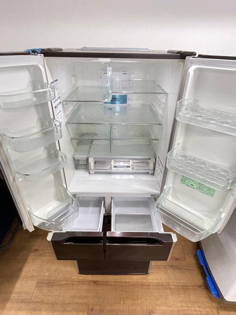 【福岡引取り限定】日立R-C5200/517L/6ドア/真空チルド冷蔵庫2013