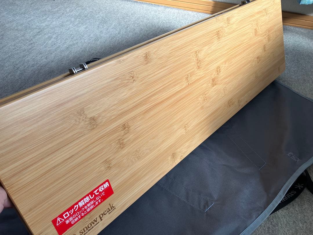 専用　スノーピーク　ワンアクションローテーブル竹 LV-100TR