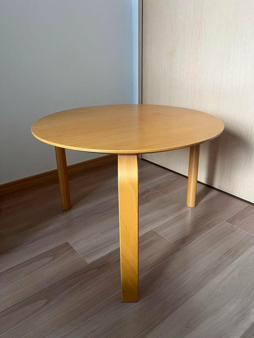 デンマーク Askman Jørgen Møller ビーチ材 ネストテーブル