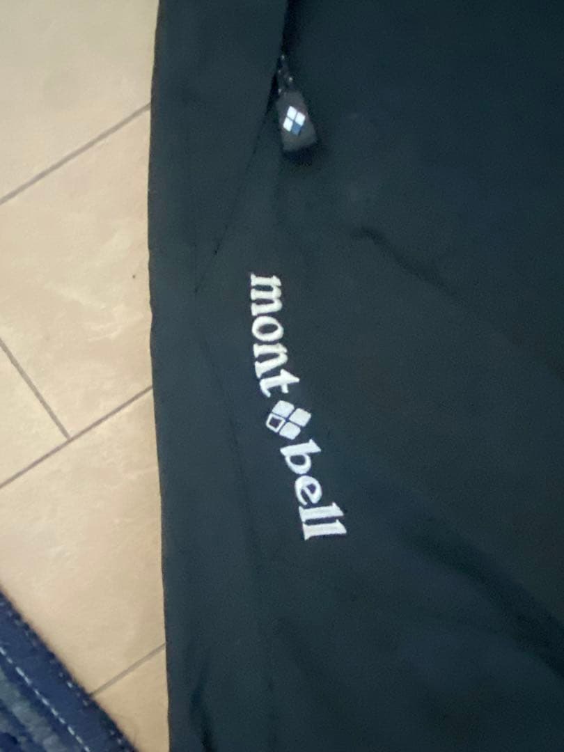 mont-bell ナイロンジャケット L ホワイト/グレー