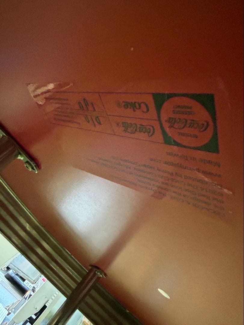 コカ・コーラ Coca-Cola ロゴ バーテーブル　アメリカン雑貨 店舗什器