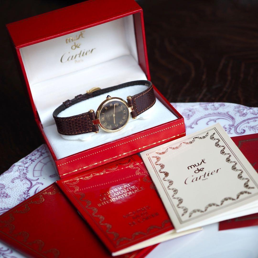 Cartier マスト ヴァンドーム ヴェルメイユ SM
