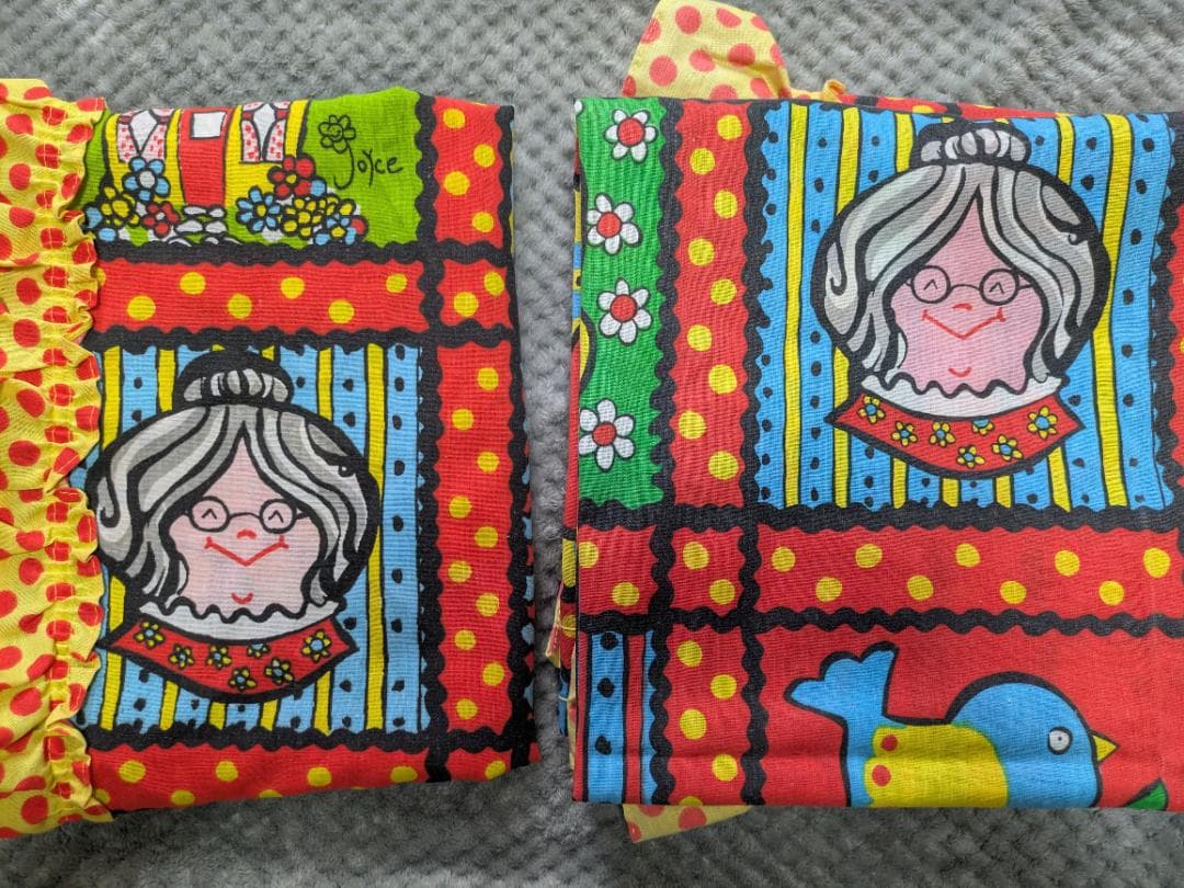 ヴィンテージ Sears カーテン 上飾り付き