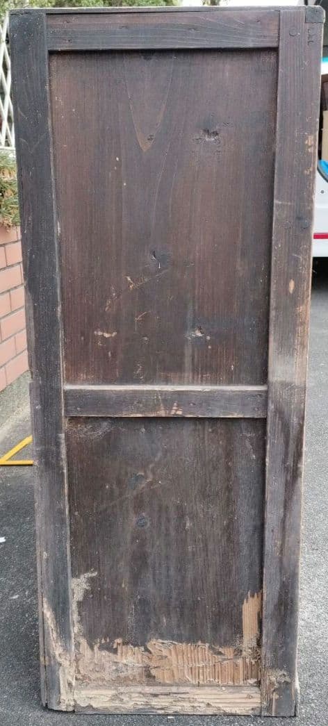 靴箱　傘立て レトロ　棚　木箱