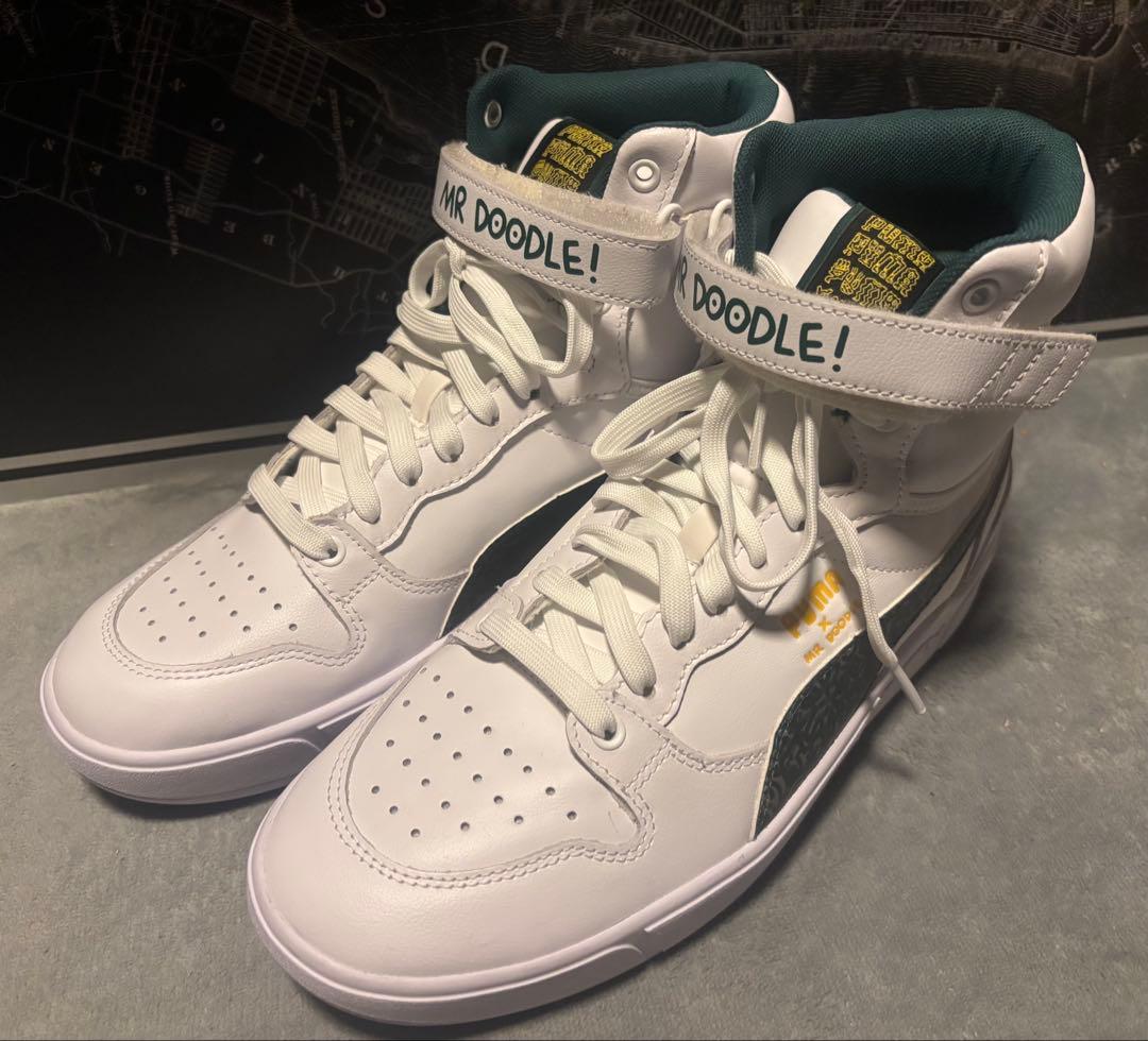 Mr DOODLE x PUMA コラボハイカットスニーカー26.0cm