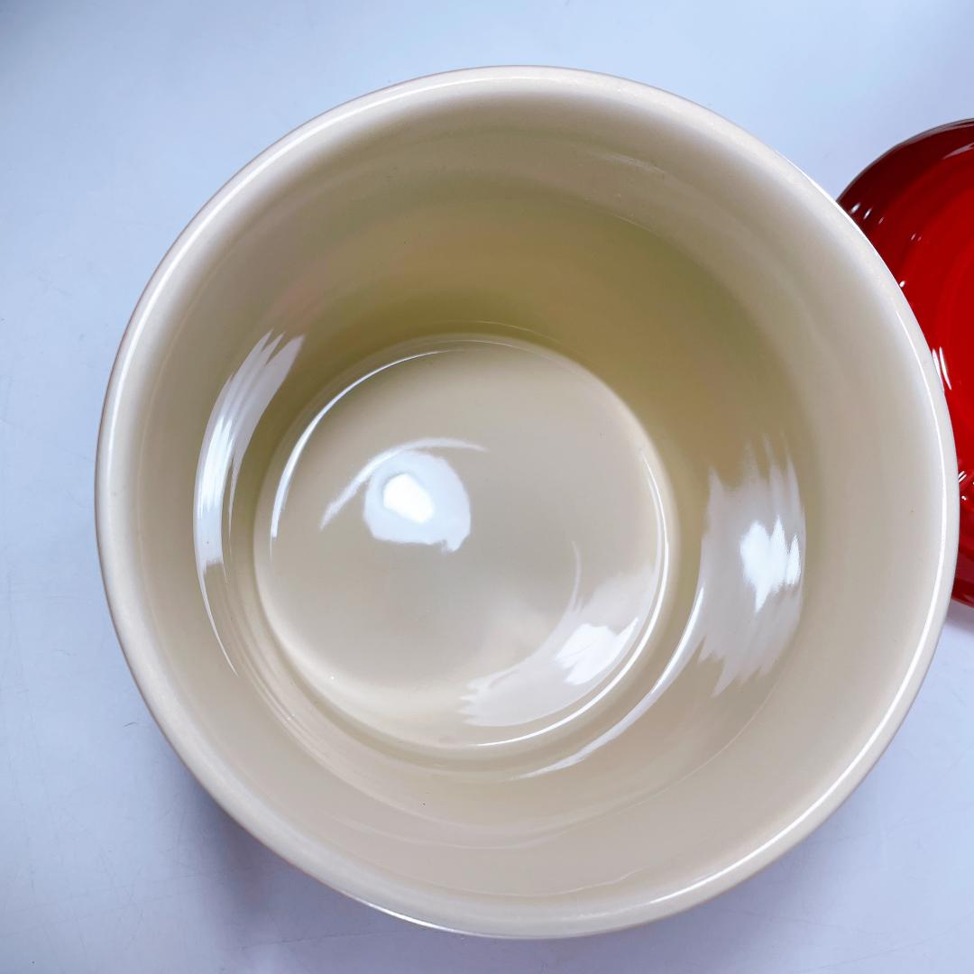 ル・クルーゼ ペットフード コンテナー スクープ ボウル付|3518|