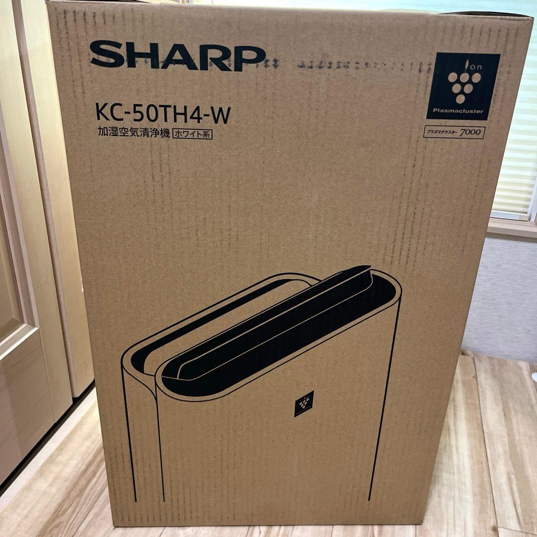 シャープ　加湿空気清浄機　KC-50TH4-W